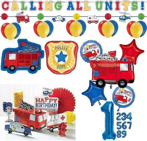 police birthday decorations|emergency responders birthday party ideas.